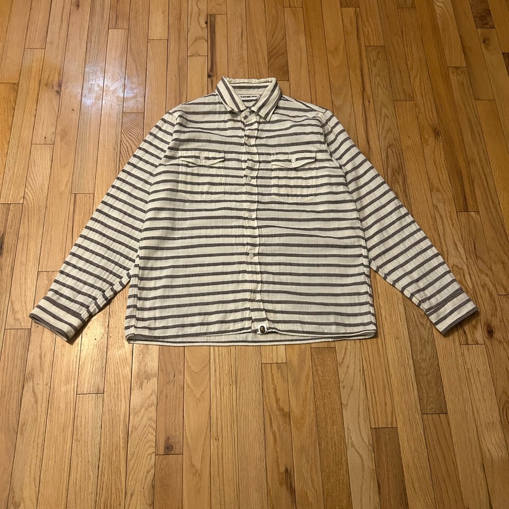 90s-Y2K Bape Vintage Flannel Shirt